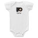 Infant White Philadelphia Flyers Personalized Bodysuit