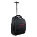 Black Arkansas Razorbacks 19'' Premium Wheeled Backpack