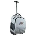 Gray Navy Midshipmen 19'' Premium Wheeled Backpack