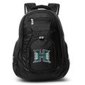 MOJO Black Hawaii Warriors 19'' Laptop Travel Backpack