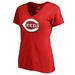Women's Fanatics Branded Red Cincinnati Reds Team Wordmark T-Shirt