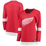 Women's Fanatics Branded Red Detroit Wings Breakaway Home Jersey