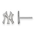 Women's New York Yankees Sterling Silver XS Post Earrings