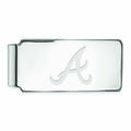 Atlanta Braves Sterling Silver Money Clip