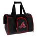 Black Atlanta Braves Small 16" Pet Carrier