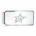 Silver Dallas Stars Money Clip