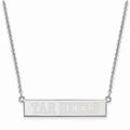 Women's North Carolina Tar Heels Sterling Silver Small Bar Necklace