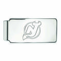 Silver New Jersey Devils Money Clip