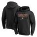 Men's Fanatics Branded Black Florida State Seminoles True Sport Football Pullover Hoodie