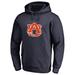 Men's Fanatics Branded Navy Auburn Tigers Splatter Logo Pullover Hoodie