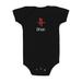 Infant Black Houston Rockets Personalized Bodysuit