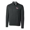 Men's Cutter & Buck Heather Charcoal Arkansas State Red Wolves Big Tall Lakemont Half-Zip Jacket