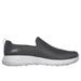 Skechers Men's GOwalk Max Sneaker | Size 12.0 | Charcoal | Textile | Vegan | Machine Washable