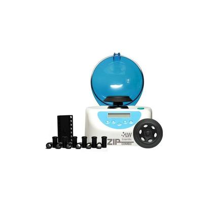 LW Scientific ZipCombo CentrifugeWhite w/6-place Micro-Tube Rotor 1.5ml-2.0ml Tubes ZCC-06AD-02T3