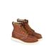 Thorogood Men's American Heritage Wedge 6in Moc Safety Toe Brown 14/2E 804-4200-14-2E