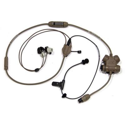 Silynx Clarus Headset w/ CA0004-04 adaptor cable Tan CLAR-T-H-003