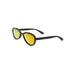 Bertha Alexa Polarized Sunglasses - Women's Black Frame Gold Lens Black/Gold One Size BRSBR007B