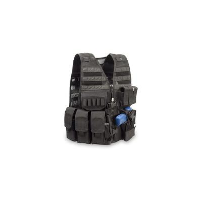 Elite Survival Systems MVP Commandant Tactical Holster Vest Right Hand Holster Black MVP020103-B