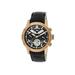 Heritor Automatic Hamilton Semi Rose Gold/Black Standard HERHR4106