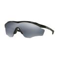Oakley OO9343 M2 Frame XL Sunglasses - Men's Polished Black Frame Black Irid Polar Lens 934309-45