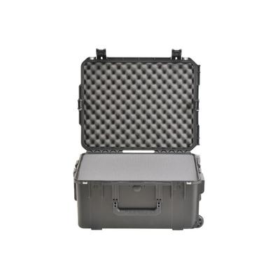 SKB Cases Injection Molded 22inx17inx10.50in Case w/Cube Foam Wheels Black 3I-2217-10BC