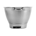 Kenwood KAT521SS Rührschüssel, 4,6 Liter Edelstahl-Schüssel ELITE CHEF SS BOWL, Küchenmaschinen Zubehör, Geeignet für alle Chef Elite Küchenmaschinen der KVC5000 Serie