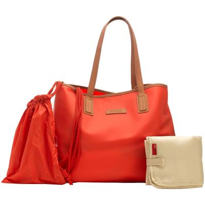 Storksak Ariel Tote Diaper Bag - Coral