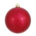 Vickerman 393789 - 4.75" Wine Candy Ball Christmas Tree Ornaments (4 pack) (N591219DCV)