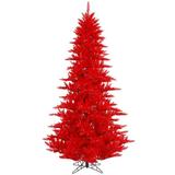 Vickerman 431955 - 3' x 25" Red Fir Tree Christmas Tree (K161330)