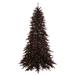 Vickerman 433164 - 5.5' x 42" Black Fir Tree with 400 Orange LED Lights Christmas Tree (K162056LED)