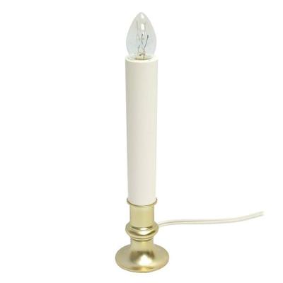 Brite Star 45105 - Electric White Taper Candle Lamp
