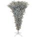 Vickerman 306699 - 5.5' x 38" Silver Upside Down Tree with 250 Warm White LED Lights Christmas Tree (A107656LED)