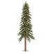 Vickerman 365403 - 7'x 44" Artificial Natural Alpine Tree with 300 Multi Color Lights Christmas Tree (A805172)