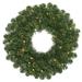 Vickerman 420119 - 24" Oregon Fir Wreath Dura-Lit 35CL (C164625) 24 Inch Christmas Wreath