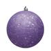 Vickerman 483831 - 4" Lavender Sequin Ball Christmas Tree Ornament (6 pack) (N591086DQ)