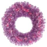 Vickerman 492499 - 30" Violet Pine Wreath Dura-Lit 70MA (B172831LED) Purple Colored Christmas Wreath