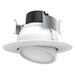 Satco 09464 - 9WLED/RDL/4/27K/120V S9460 LED Recessed Can Retrofit Kit with 4 Inch Recessed Housing