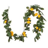 Vickerman 460825 - 6' Salal Leaf/Lemon Garland X 52 (FK170703) Unlit Garland