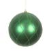 Vickerman 472002 - 8" Emerald Matte/Glitter Swirl Ball Christmas Christmas Tree Ornament (N170824D)