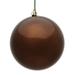 Vickerman 482582 - 3" Mocha Candy Ball Christmas Tree Ornament (12 pack) (N590876DCV)