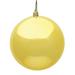 Vickerman 481400 - 2.75" Honey Gold Shiny UV Treated Ball Christmas Tree Ornament (12 pack) (N590737DSV)