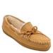 Minnetonka Women's Moccasin - 10 Tan Slipper B