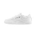 Reebok Women's Club C 85 Sneaker, White Light Grey, 6.5 UK