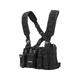 Loaded Gear VX-400 Tactical Chest Rig Black 22 in. Long Adjustable 48-to-64-in. Torso 193911