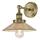 Westinghouse 633744 - 1 Light (Medium Screw Base) Antique Brass Wall Sconce Light Fixture (1 Light Bonnie Wall Antique Brass Finish)