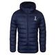 Tottenham Hotspur FC Official Gift Mens Quilted Hooded Winter Jacket Navy XXL