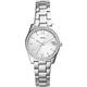 Fossil Watch for Women Scarlette Mini, Quartz Movement, 32 mm Silver Stainless Steel Case with a Stainless Steel Strap, ES4317