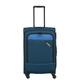 paklite 4-wheel soft luggage suitcase size M with expansion fold + TSA lock, DERBY luggage series: stylish trolley in two-tone look, 66 cm, 69 litres (expandable to 79 litres)