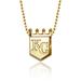 Women's Alex Woo Kansas City Royals 16" Little Logo 14k Yellow Gold Necklace