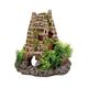 Nobby 28257 Aquarium Dekoration Aqua Ornaments Kolosseum Turm mit Pflanzen L-23 x B-24.5 x H-23 cm